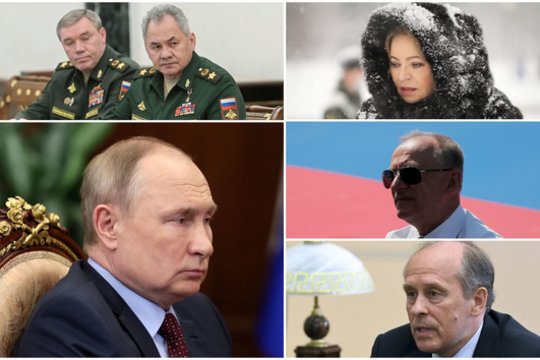 Artimiausias V. Putino ratas: pagrindiniai karo kurstytojai Kremliaus aplinkoje