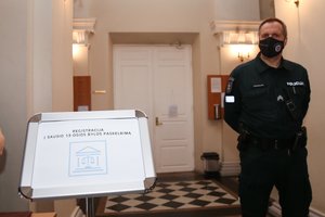 Dėl karo Ukrainoje teismas atideda A. Radkevičiaus bylos nagrinėjimą