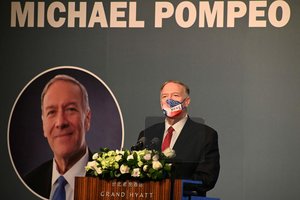 M. Pompeo: JAV turėtų diplomatiškai pripažinti laisvą Taivaną