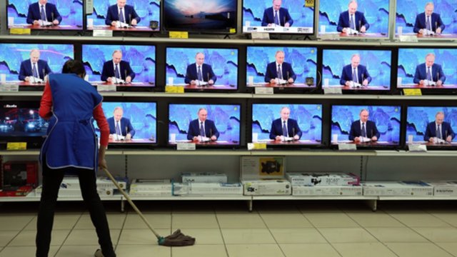 Rusija sako apribojusi prieigą prie kelių nepriklausomos žiniasklaidos priemonių interneto svetainių