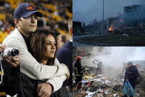 Ukrainoje gimusi Mila Kunis ir Ashtonas Kutcheris pasidalijo jautriu įrašu: ragina aukoti