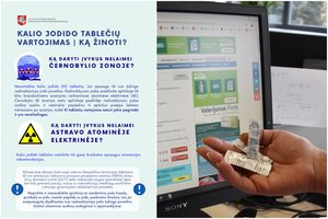 Ministerija prašo išlikti ramiems: radiacinis fonas nepakitęs, kalio jodido tablečių šiuo metu gerti nereikia