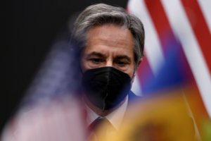 A. Blinkenas patvirtino: NATO šalims uždegta „žalia šviesa“ siųsti naikintuvus į Ukrainą