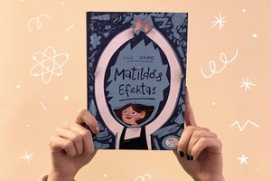 Knyga, kuri paskatins vaikus domėtis moterimis mokslininkėmis: anūkė gelbsti močiutės Nobelio premiją