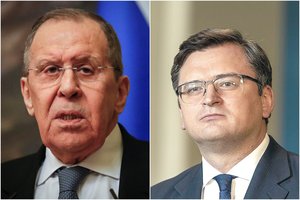 Ankara: Turkijoje susitiks Rusijos ir Ukrainos diplomatijos vadovai S. Lavrovas ir D. Kuleba