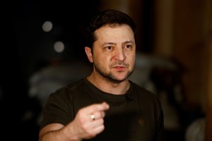 V. Zelenskis: Rusijos pajėgos artėja prie trečiosios atominės elektrinės