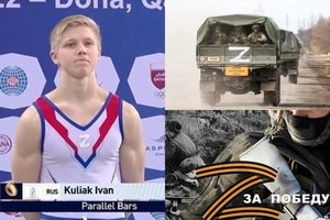 Kaip raidė „Z“ Rusijoje tapo karą šlovinančiu simboliu ir ką ji reiškia