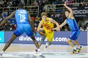 Š. Jasikevičiaus treniruojama „Barcelona“ Ispanijoje iškovojo užtikrintą pergalę