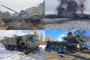 Pateikė skaičiavimus, kiek karinės technikos prarado Rusija