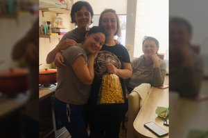 Pareigūnių priglobti ukrainiečiai labiausiai džiaugiasi tyla