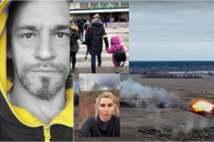 Ukrainiečius palaikantį klipą sukūręs D. Ulvydas: „Užfiksuotas puolamas Vinycios oro uostas“