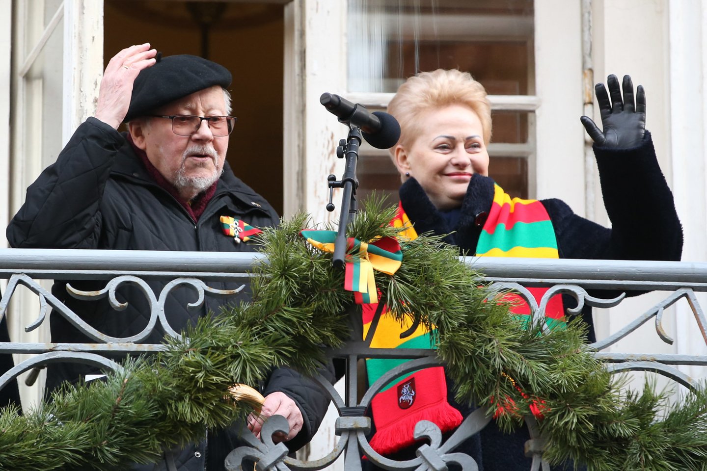 D. Grybauskaitė ir V. Landsbergis<br>R.Danisevičiaus nuotr.