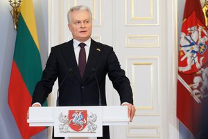 G. Nausėda: V. Putiną sustabdys ne mėginimas gaisrą stabdyti ugnimi, o nuostoliai