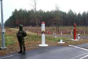 Į Lietuvą iš Baltarusijos neįleista 12 migrantų