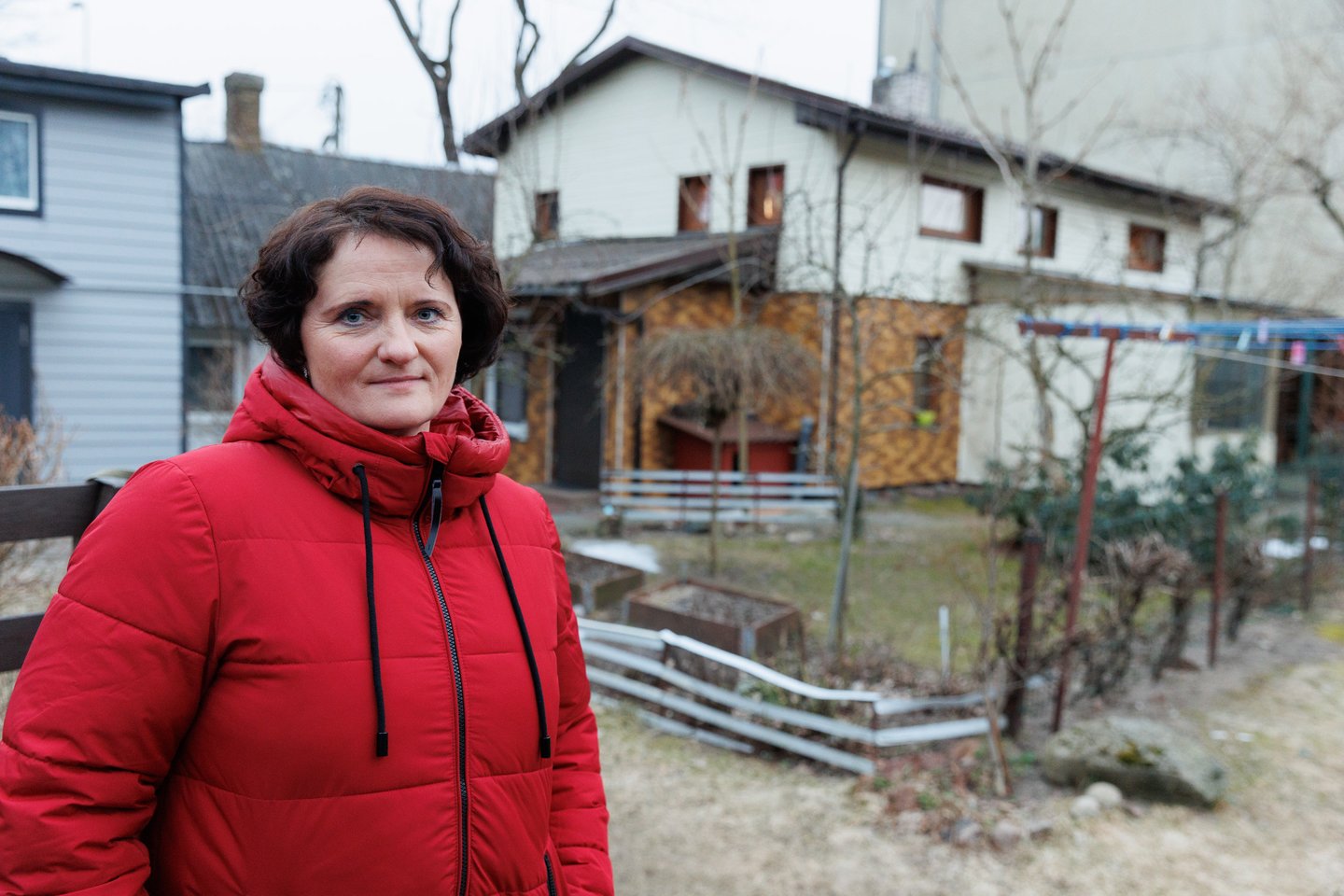 I.Sirutavičienės šeimos namo antrame aukšte jau savaitę gyvena trys ukrainietės – šešiasdešimtmetė su 23 ir 26 metų dukromis.<br>T.Bauro nuotr.