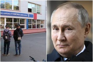 V. Putiną šlovinusi mokytoja be darbo išbuvo neilgai: patyliukais grįžo į tą pačią gimnaziją