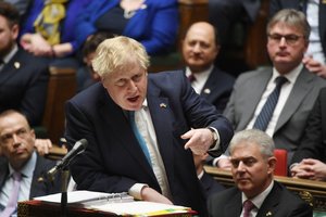 Jungtinė Karalystė paskelbė naujas sankcijas 386 Rusijos Dūmos nariams