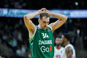 Netektis: „Žalgiris“ rungtynėse su „Barcelona“ versis be vieno iš lyderių