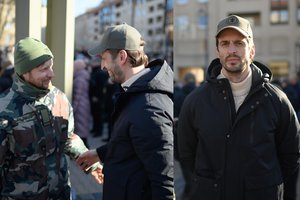 Justinas Jarutis džiaugiasi naujomis pareigomis: tapo Šaulių sąjungos nariu