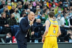 Užuomina P. Motiejūnui? Po pergalės prieš Šarą – šilti J. Zdovco žodžiai „Žalgiriui“