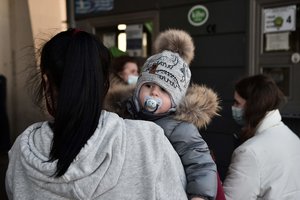 A. Baerbock: Vokietija ir jos sąjungininkės priims dalį ukrainiečių pabėgėlių