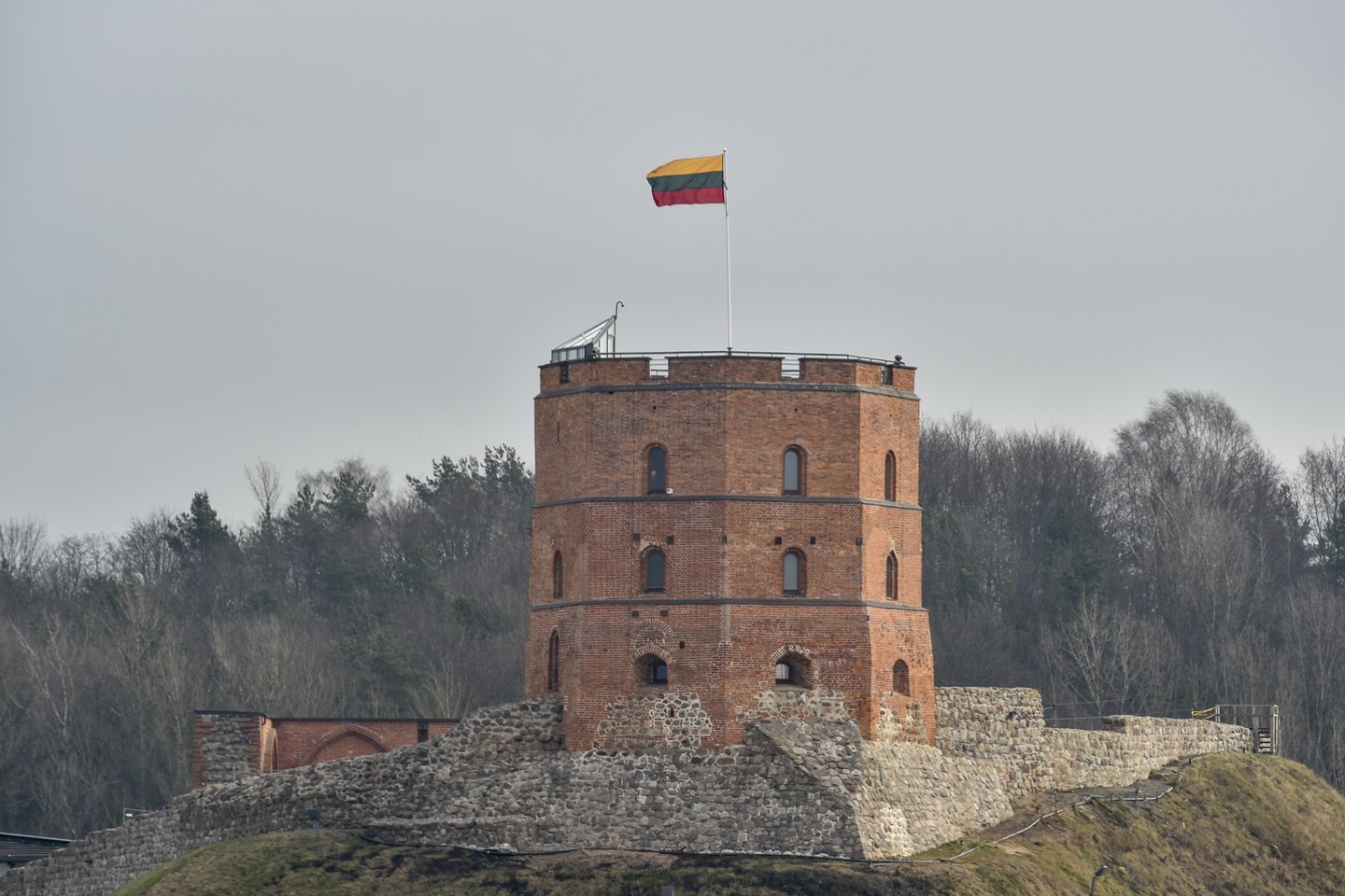 Parke „Mini Lietuva“ Vilnius ketino statyti sumažintą Gedimino pilies bokštą.<br>V.Ščiavinsko nuotr.