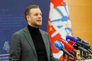 G. Landsbergis Švedijos žiniasklaidai: V. Putinas papildė diktatorių gretas – jis yra karo nusikaltėlis