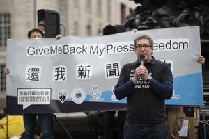 Honkongas reikalauja, kad Jungtinės Karalystės teisių grupė ištrintų medžiagą savo tinklapyje