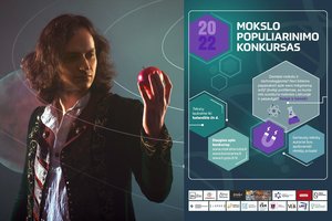 Skelbiamas 2022 metų Mokslo populiarinimo konkursas