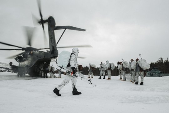 Norvegijoje prasidėjo didelės NATO pratybos