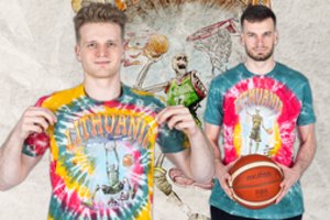 Kultiniai Lietuvos rinktinės marškinėliai su skeletu atgyja