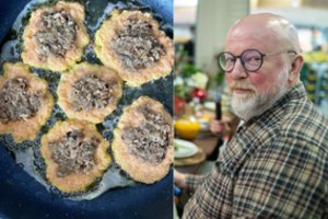 V. Radzevičius pamokė, kaip išsikepti ukrainietiškų tarkuotų bulvių blynų: nesigailėsite išbandę šį receptą