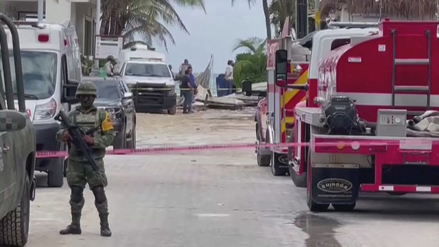 Meksikos turistiniame miestelyje dėl dujų nuotėkio įvyko sprogimas: žuvo du žmonės, dar 18 sužeistų