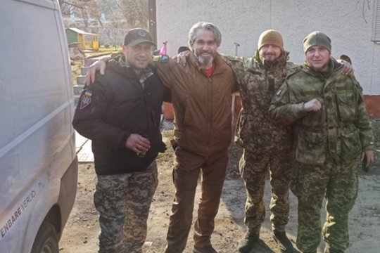 Žlugus planui evakuoti Ukrainoje įstrigusią šeimą, lietuvis stojo į kovą: „Liksiu čia iki galo“