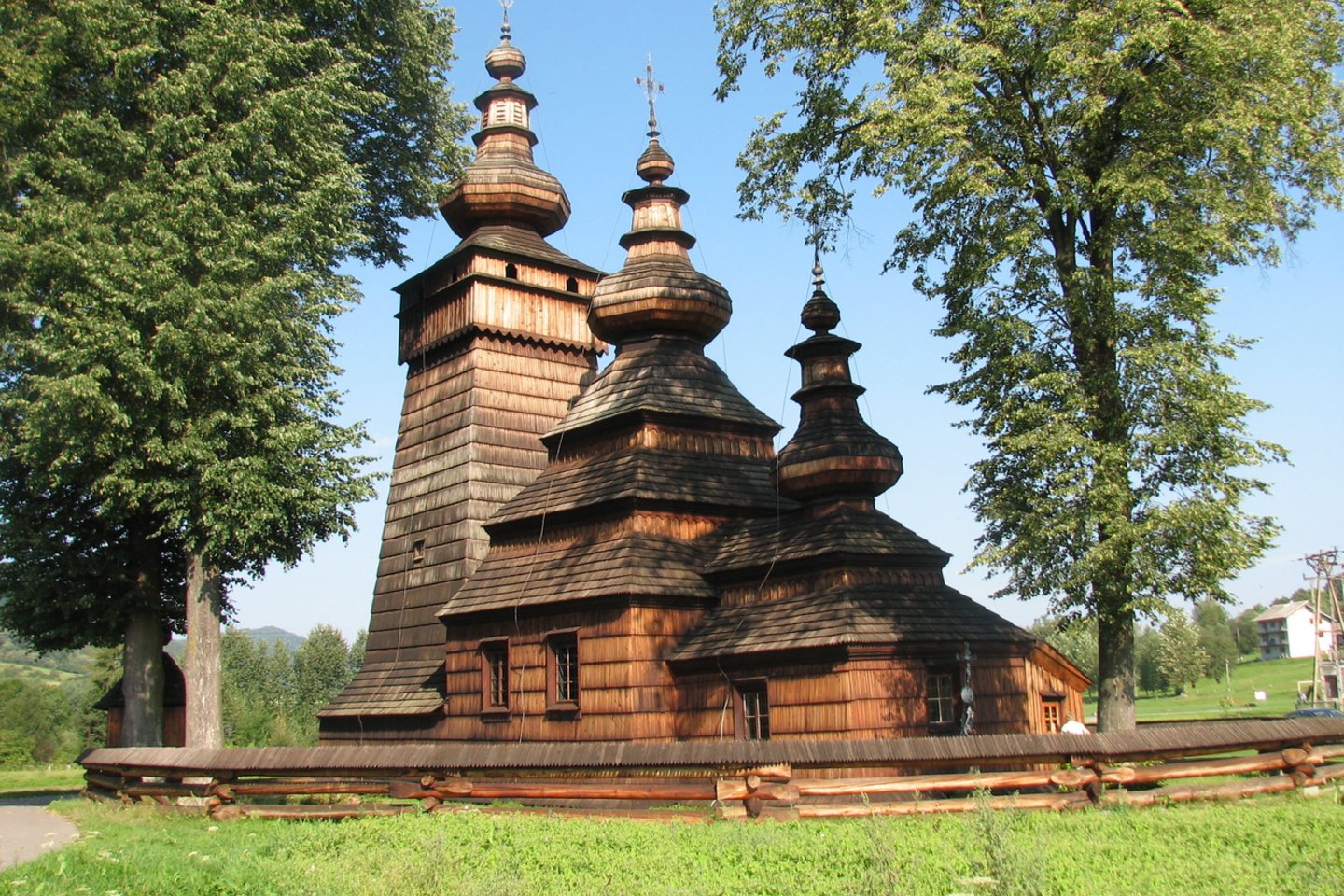 UNESCO paveldo objektas: Karpatų regiono medinės bažnyčios. <br> Wikipedia nuotr.