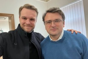 Ukrainoje viešintis G. Landsbergis: „Aptarėme sėkmingai pradėtą „deputinizacijos“ procesą“