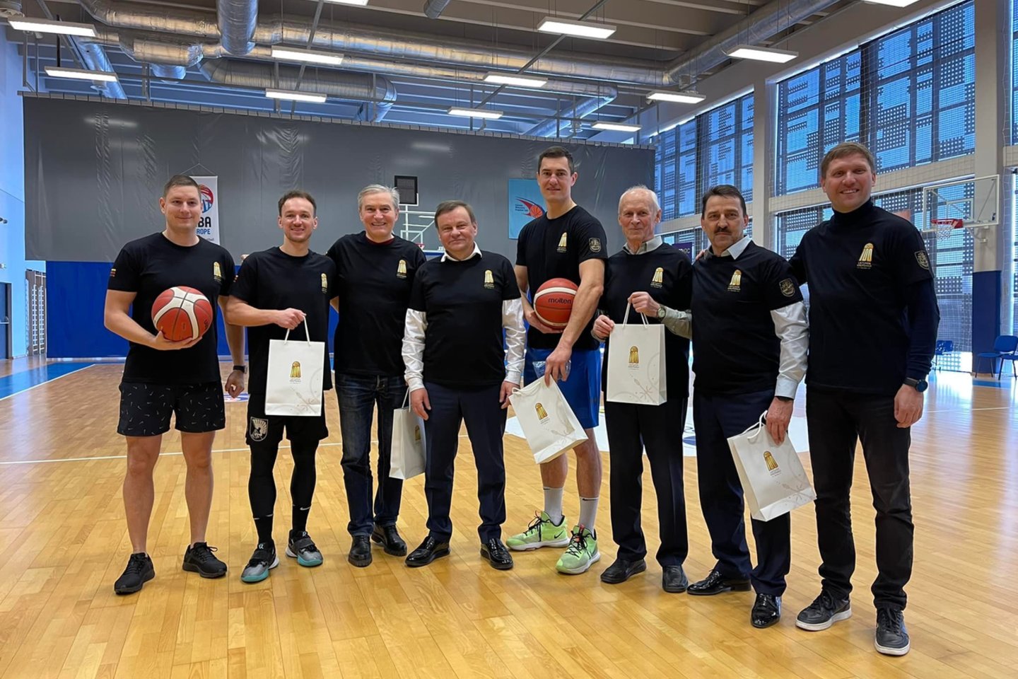  Pristatyti krepšinio 100-mečio renginiai Klaipėdoje.<br> LKF nuotr.