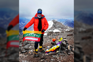 Panevėžietis įkopė į aukščiausią Pietų Amerikos žemyno viršukalnę: aukštis – beveik 7 km