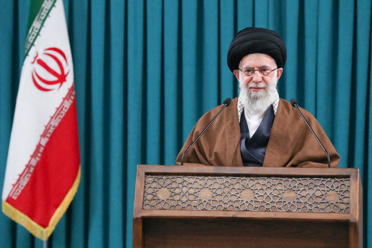 Irano lyderis Ayatollahas Ali Khamenei.<br>Reuters/Scanpix asociatyvi nuotr.