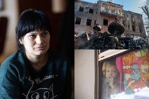 Nuo karo į Lietuvą pabėgusi Anna: „Esu pasirengusi liudyti apie karo nusikaltimus Ukrainoje“