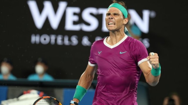 R. Nadalis tęsia pergalių seriją: tai geriausia sezono pradžia per ispano karjerą