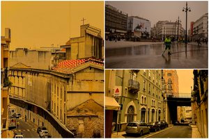 Dulkės iš Sacharos nuklojo dalį Europos: oro kokybė jau kelia nerimą