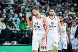 Graikijos klubų priešpriešos Eurolygoje neįvyko: „Olympiakos“ per kėlinį sutraiškė „Panathinaikos“