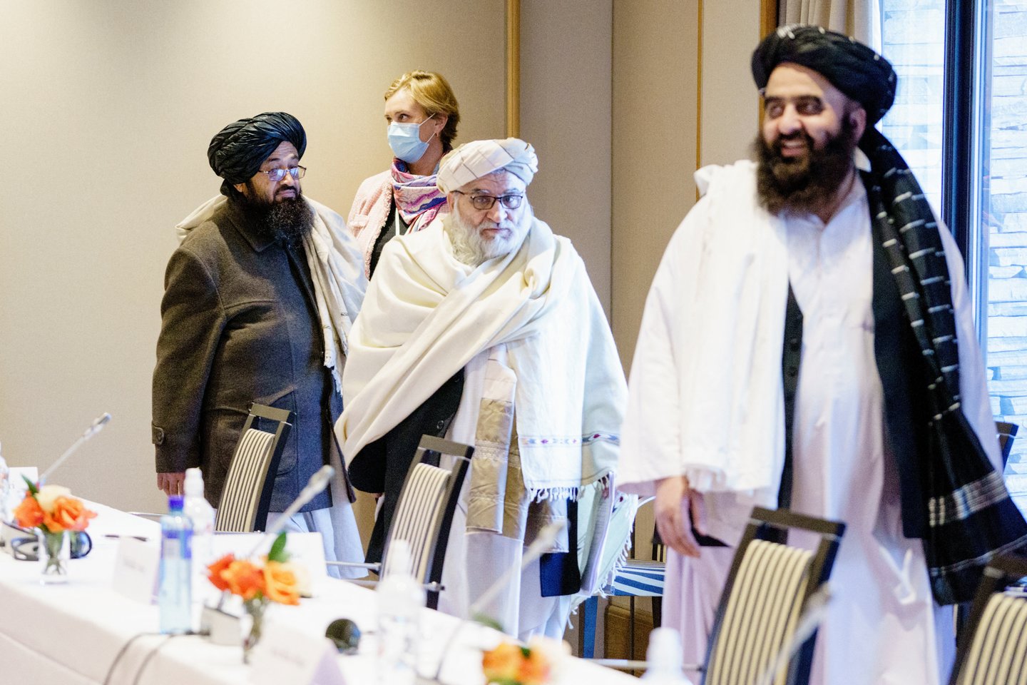 Talibano delegacija Norvegijoje.<br>Reuters/Scanpix nuotr.