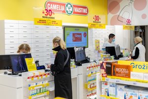 „Camelia“ vaistinių tinkle – mažiausios kainos klientams ir didžiausi atlyginimai darbuotojams