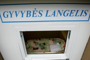 Klaipėdoje Gyvybės langelyje rastas naujagimis