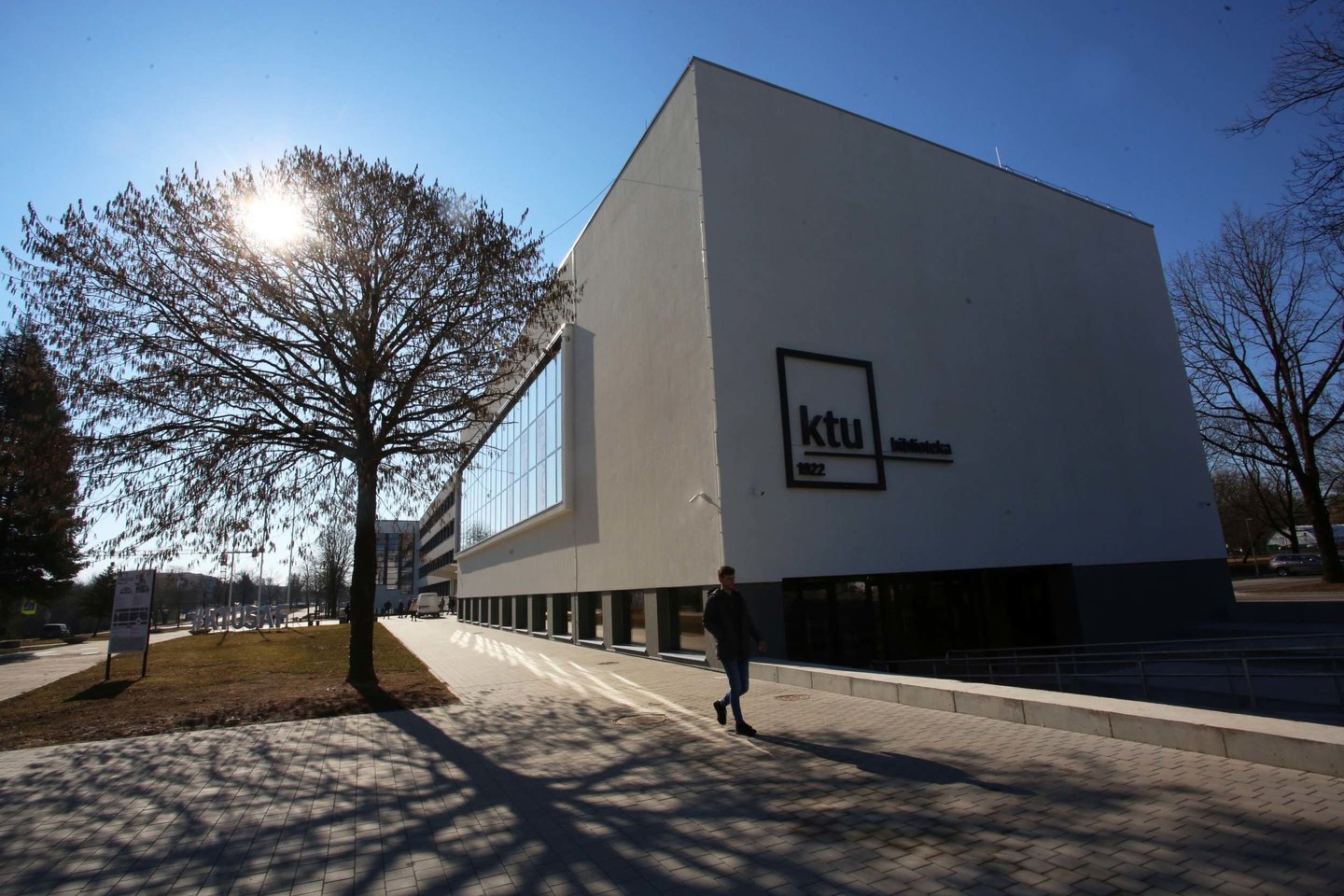 Kauno technologijos universiteto (KTU) biblioteka, kuri bus atvira ne tik akademinei bendruomenei, bet ir miestiečiams.<br>M.Patašiaus nuotr.