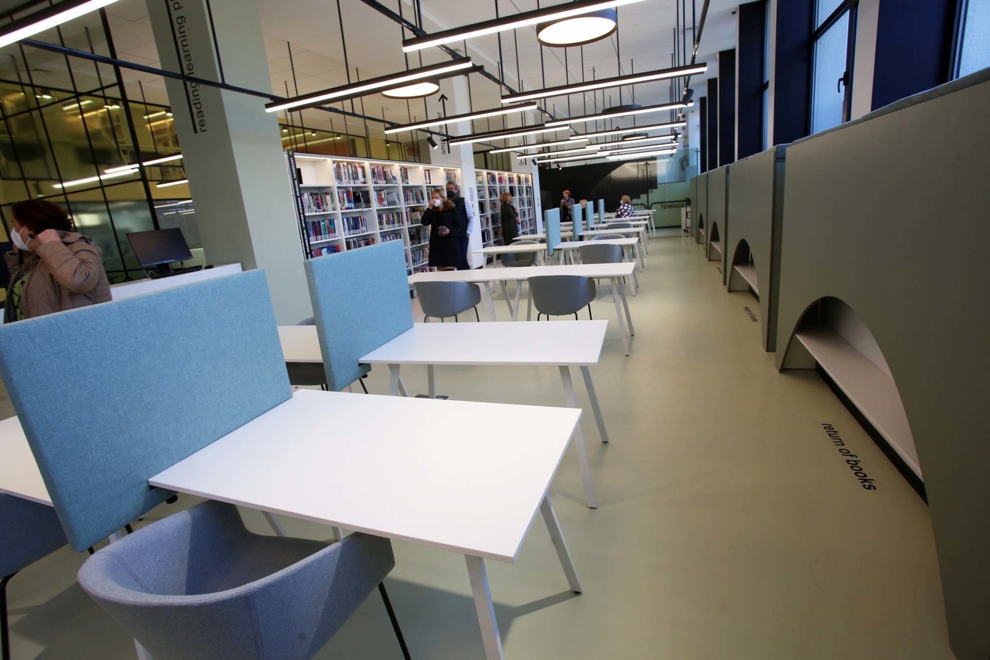 Kauno technologijos universiteto (KTU) biblioteka, kuri bus atvira ne tik akademinei bendruomenei, bet ir miestiečiams.<br>M.Patašiaus nuotr.