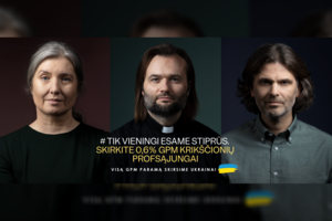 Krikščionių profsąjunga visą gautą 0,6 proc. GPM paramą paskirs Ukrainai