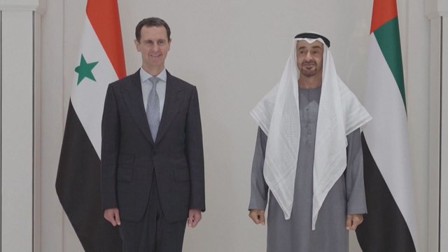 Sirijos prezidentas surengė derybas JAE: tai pirmasis vizitas į arabišką šalį nuo pilietinio karo pradžios